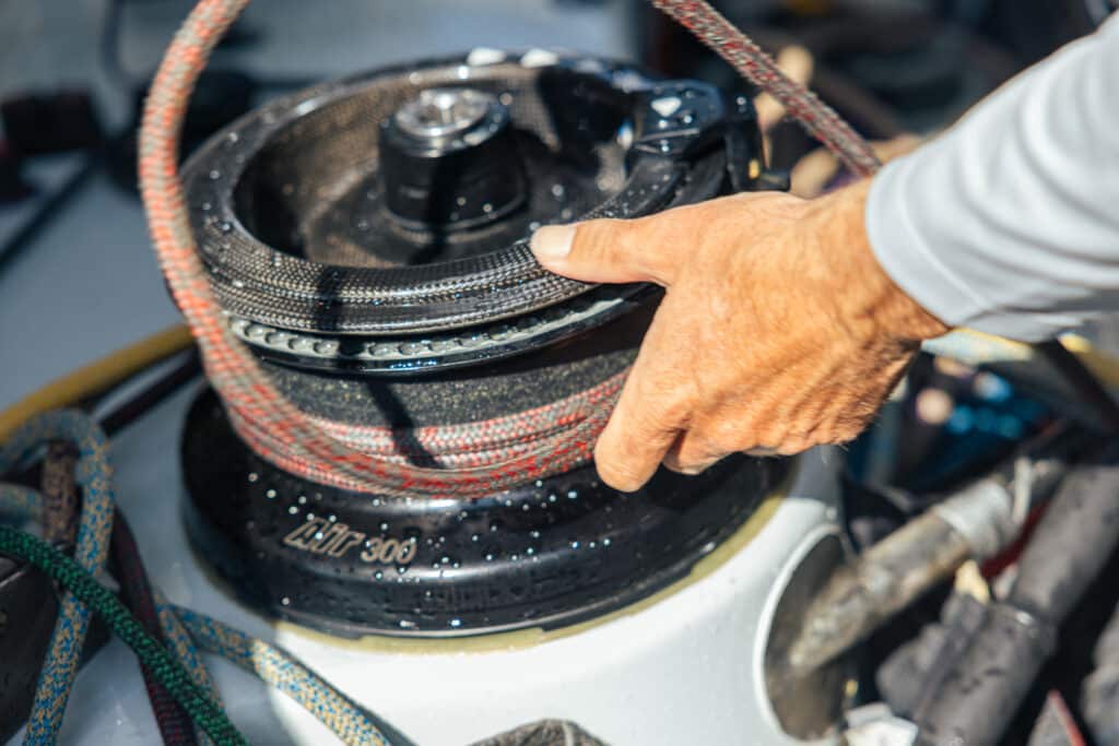 Marlow Ropes on Emira IV