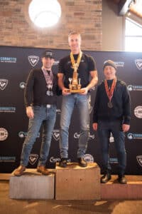 Scott Shawyer first place skiing
